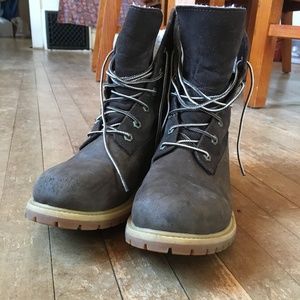 Timberland Women's Teddy Fleece Fold Down Boot